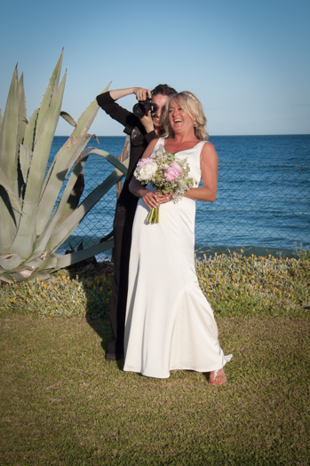 naomi maya at wedding